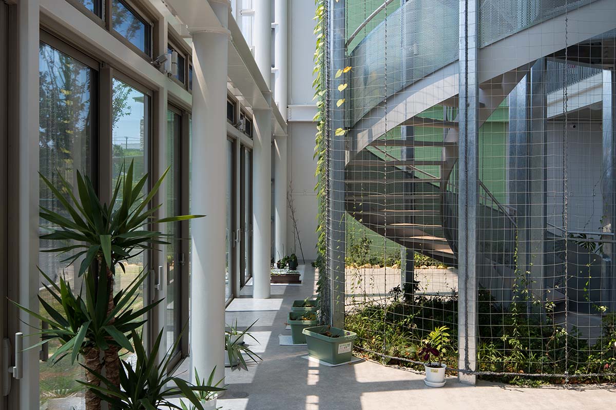 環境や自然、植物までをも建築のひとつとして捉えたゼロエネルギービル